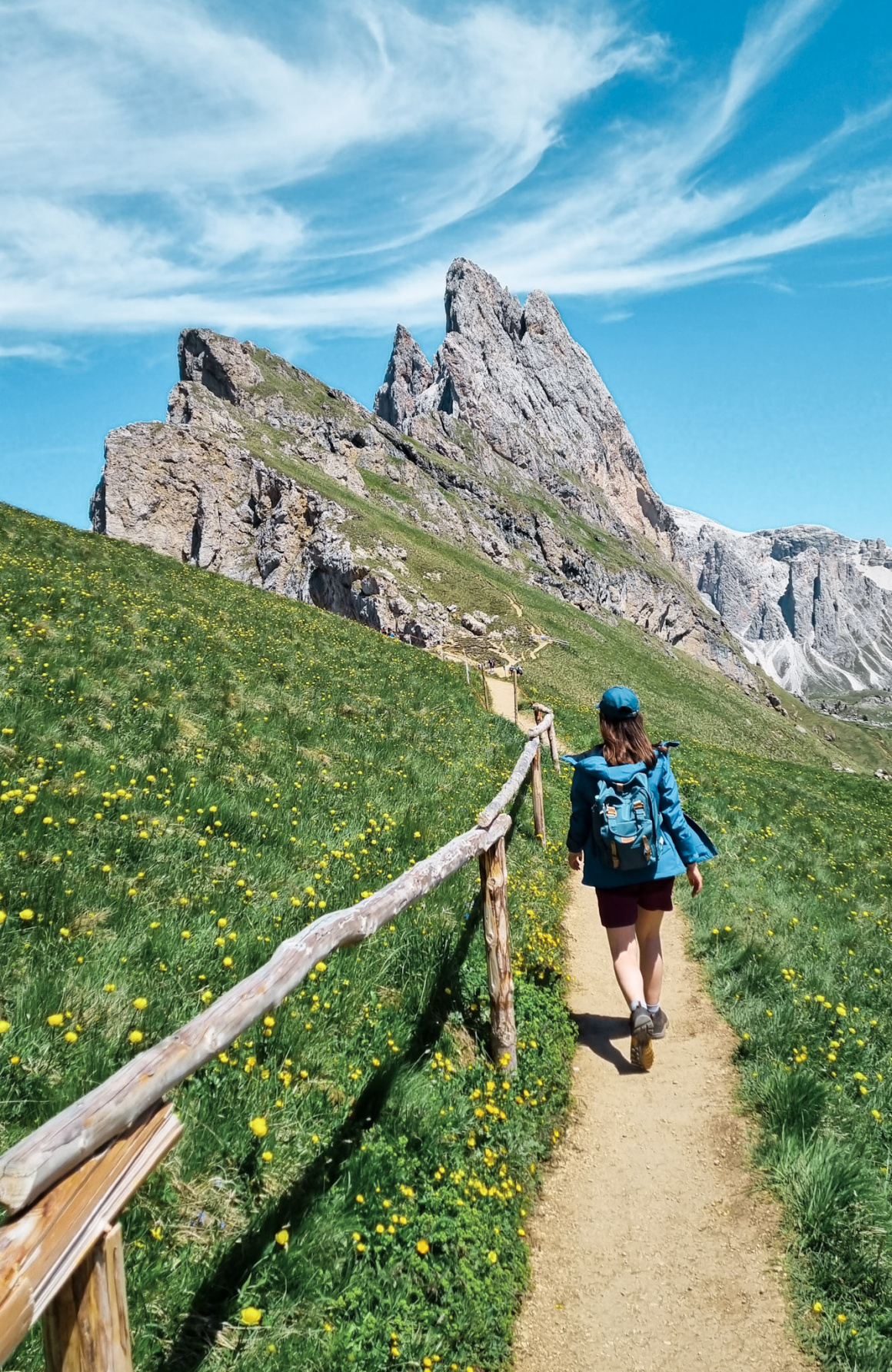 drumetie in Dolomiti