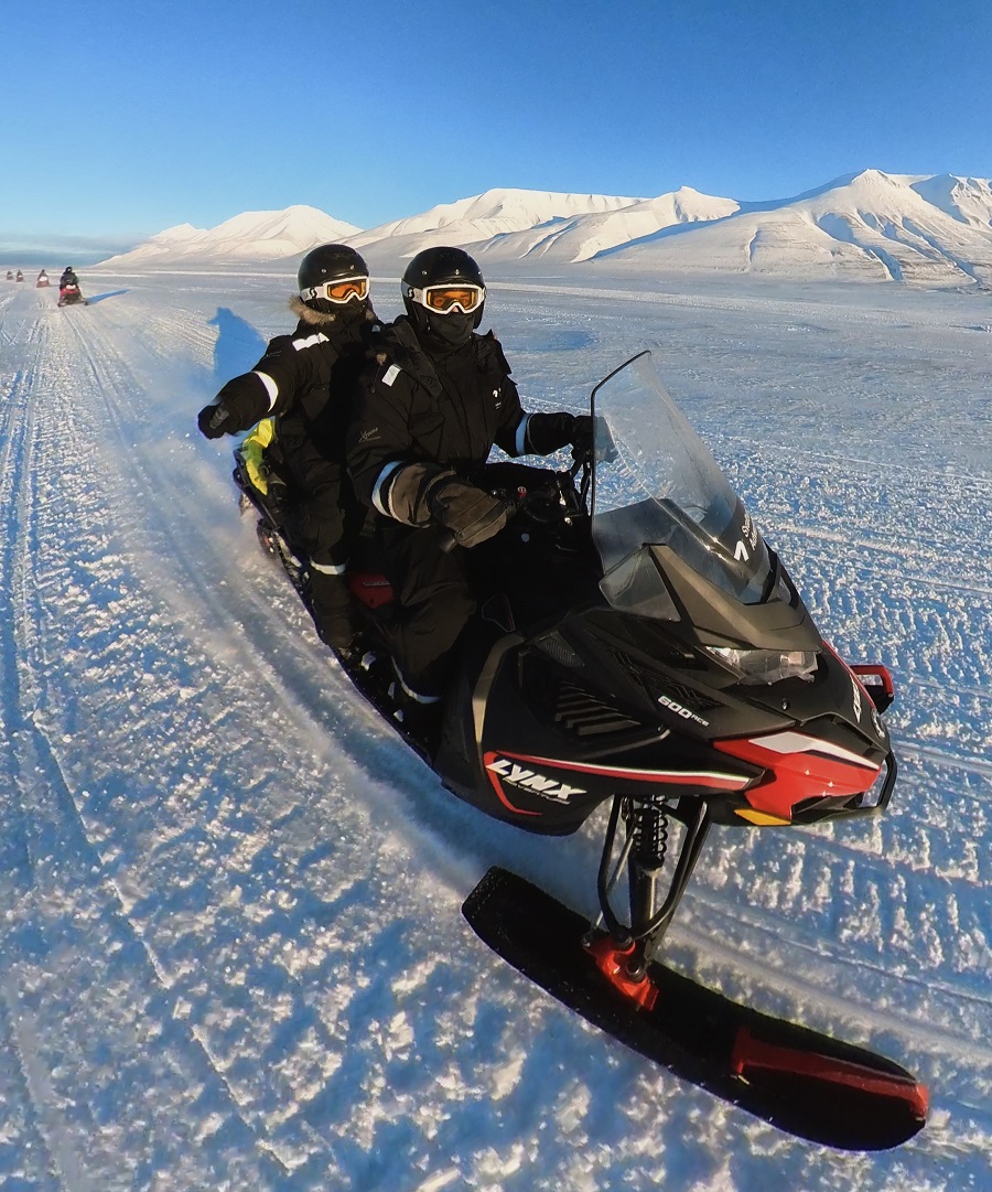 Snowmobil Svalbard
